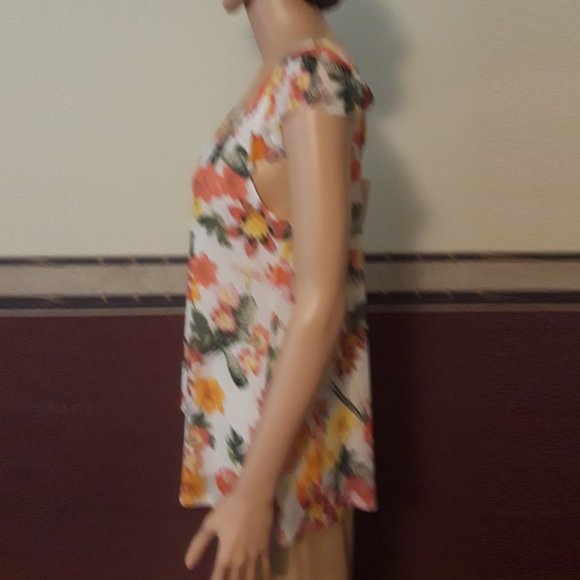 Cable and Gauge Multi Spring Colors Nylon Fully Lined Top Size Medium Size M NWT - Picture 6 of 6